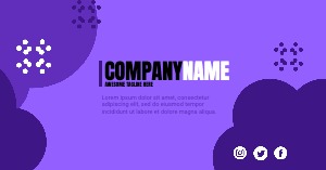 Facebook Ad Purple Violet