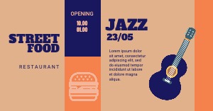 Facebook Ad Restaurant Music