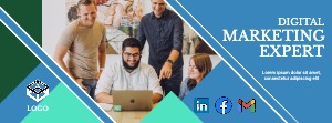 Facebook Cover Business Blue