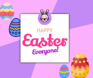 Facebook Post Happy Easter