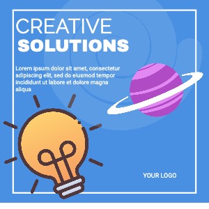 Instagram Post Creative Illutration