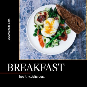 Instagram Post Breakfast Healthy