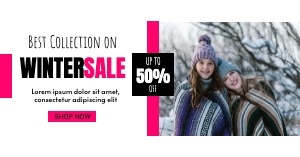 Facebook Ad Pink Sale