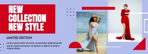 Facebook Cover Red Blue