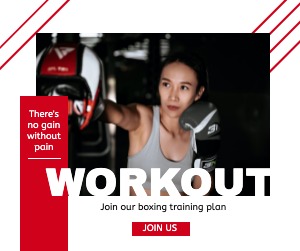 Facebook Post Boxing Workout