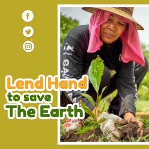 Instagram Post Planting Trees