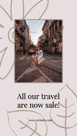 Instagram Story Sale Travel
