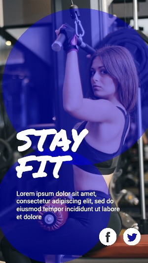 Instagram Story Stay Fit