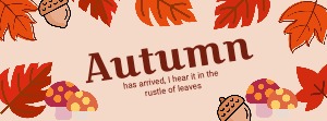 Facebook Cover Autum Plants