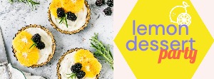 Facebook Cover Lemon Pastry