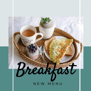 Facebook Post Breakfast Food