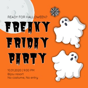 Instagram Post Halloween Greetings
