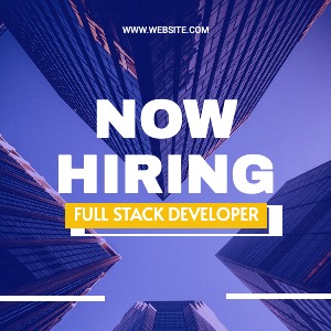 Instagram Post Now Hiring
