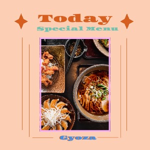 Instagram Post Special Menu