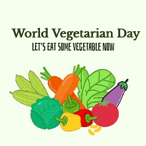 Instagram Post Vegetarian Day