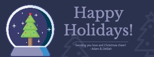 Facebook Cover Happy Holidays