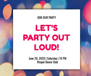 Facebook Post Party Notification