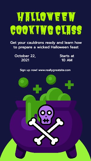 Instagram Story Halloween Class