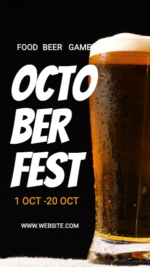 Instagram Story October Fest