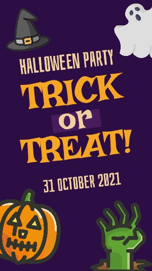 Instagram Story Trick Treat