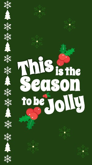 Instagram Story Christmas Carol