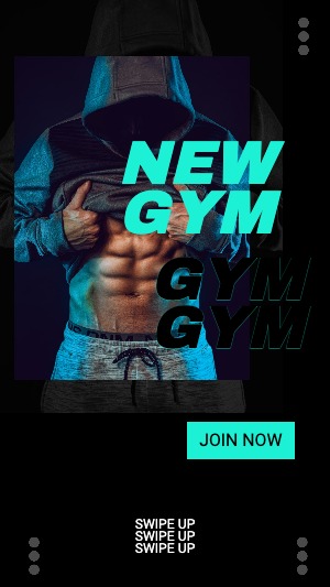 Instagram Story Gym Fitness