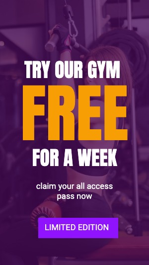 Instagram Story Gym Sports