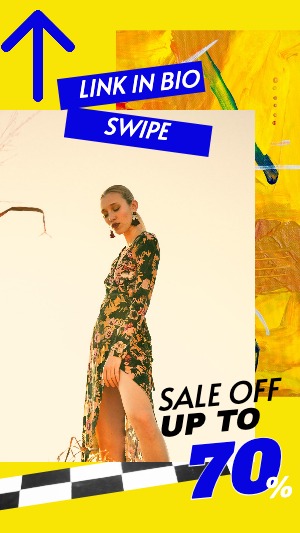 Instagram Story Yellow Fashion
